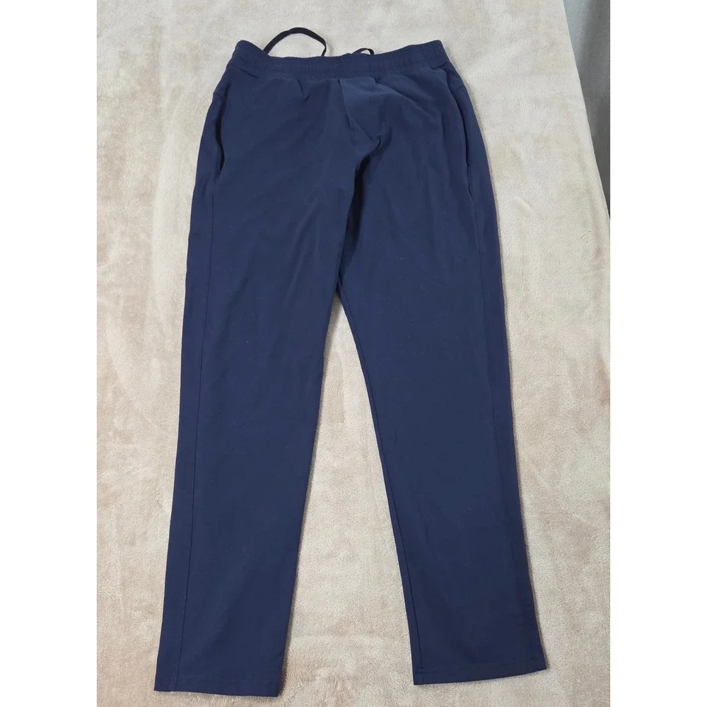 Public Rec All Day Every Day Pant Men's 32(30)x32(29) Navy Blue Straight Leg EUC